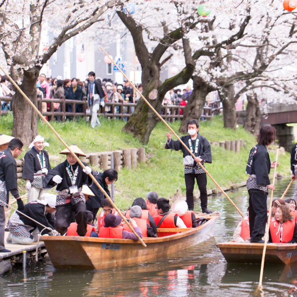 小江戸川越春の舟遊