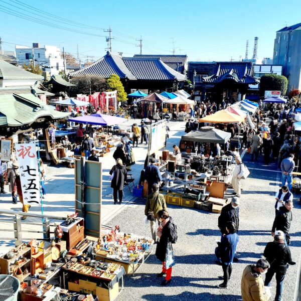 [Naritasan Kawagoe Betsuin] “Flea market”
