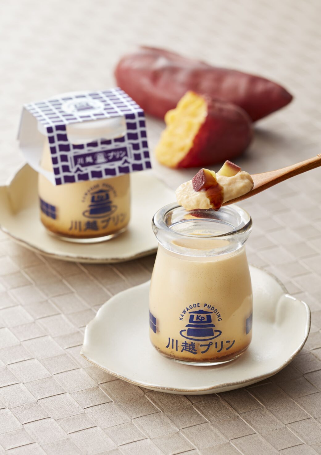Kawagoe-Pudding (Kawagoe-Kartoffel)